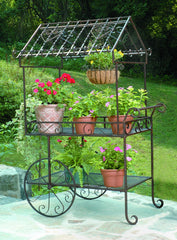 Deer Park Ironworks close-up of mesh shelf and working wheel for durability
