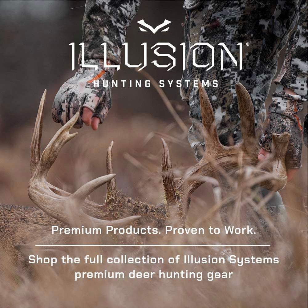 Deer Society instructional graphic with sprayer and tools easing setup and application