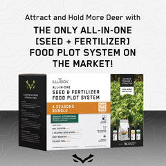 Deer Society seed blend close-up revealing brassicas clovers chicory for varied nutrition