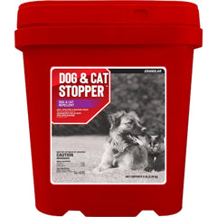 Deer Stopper front shaker jug showing label and capacity, protects gardens