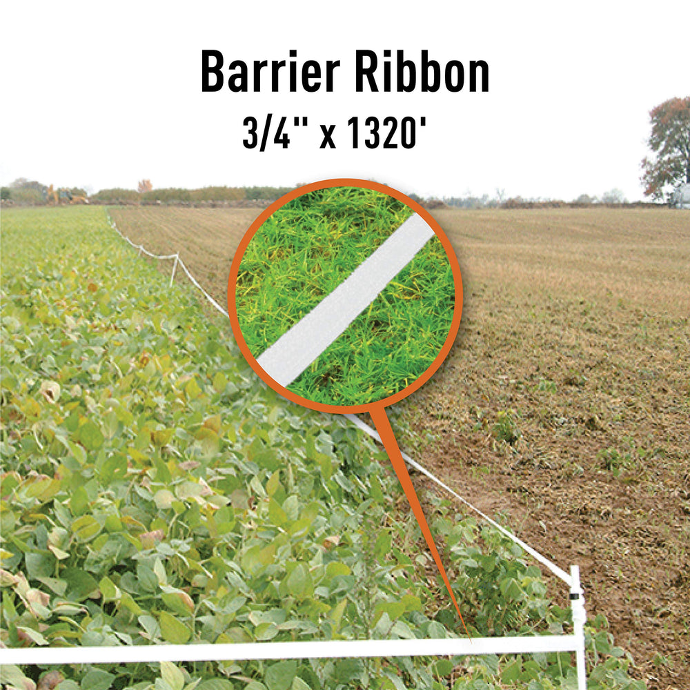 Deer Stopper ribbon fabric close-up showing weave for weather resistance benefit