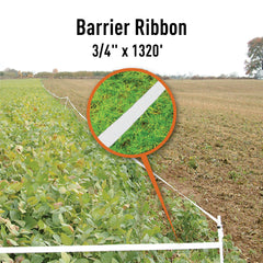 Deer Stopper ribbon fabric close-up showing weave for weather resistance benefit