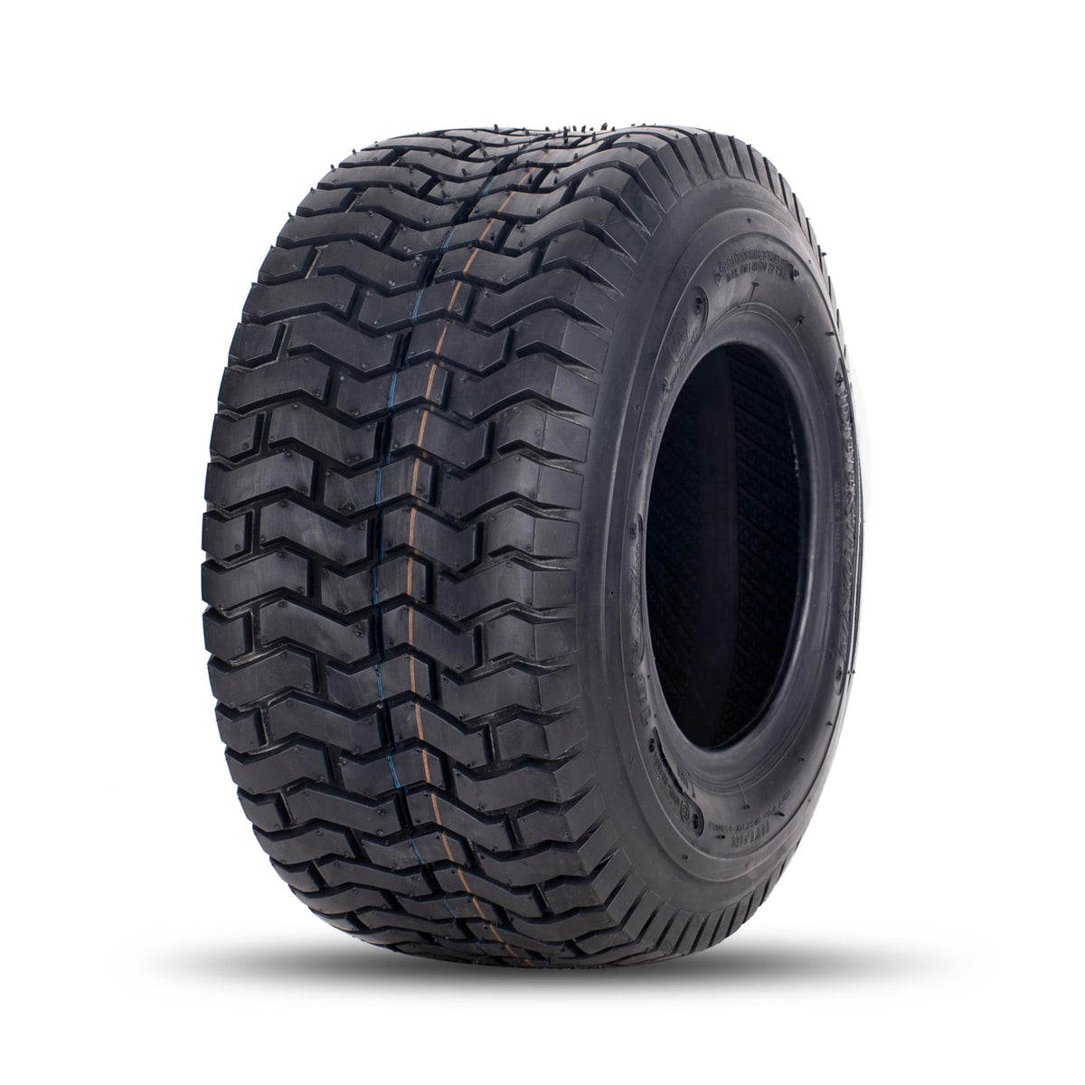 Deestone D265 front profile showing turf-friendly footprint and improved stability