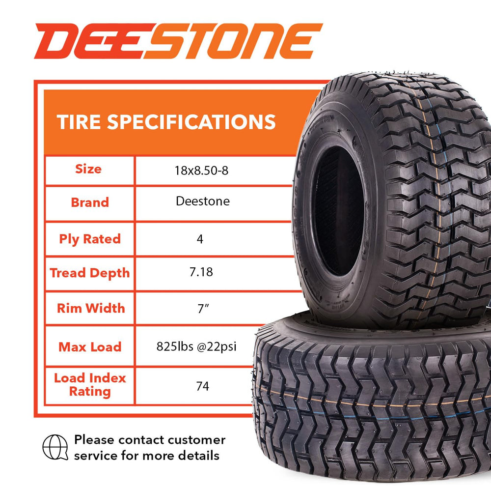 Deestone D265 in yard setting illustrating turf protection and load carrying