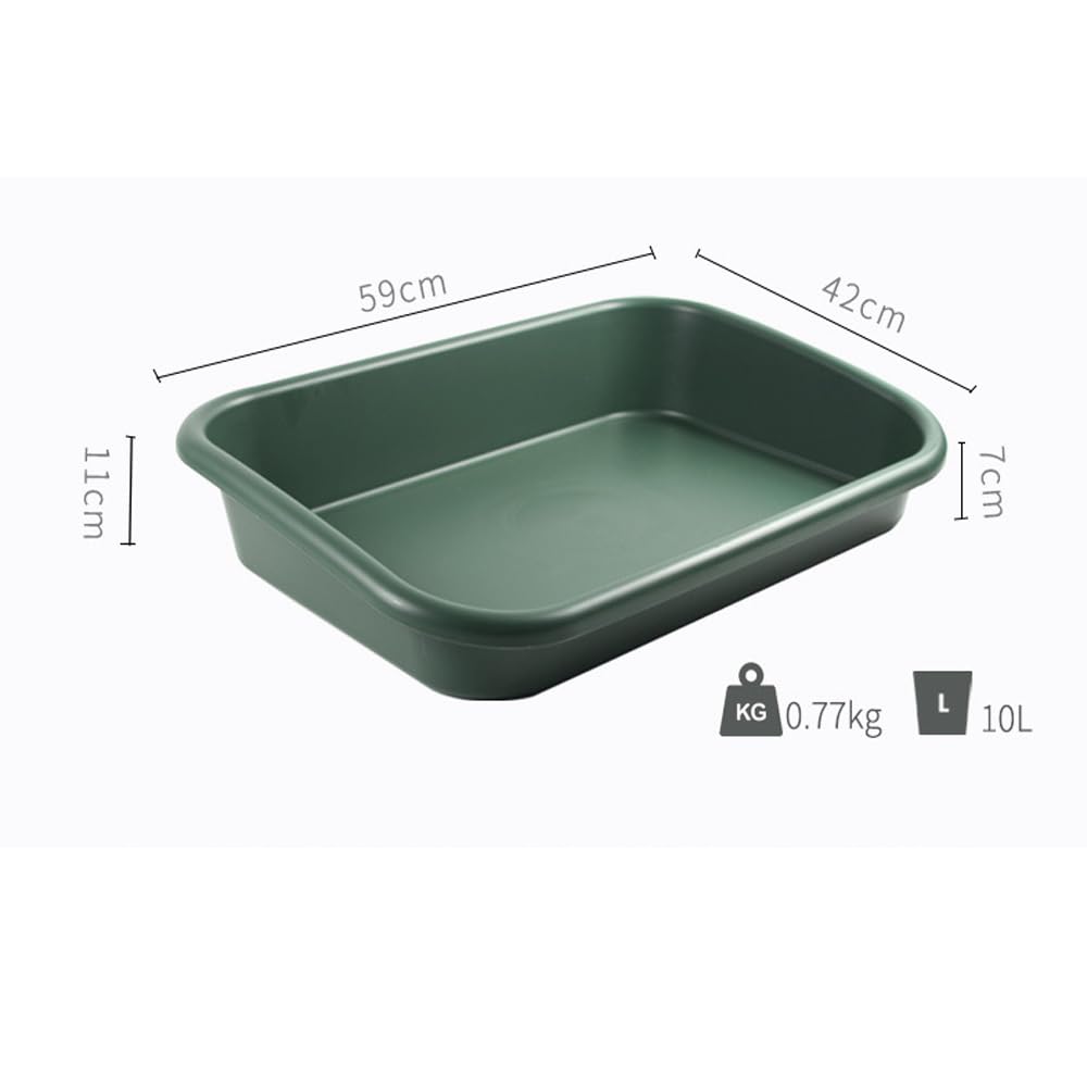Defemim tray rim and edge detail for easy lifting and carrying