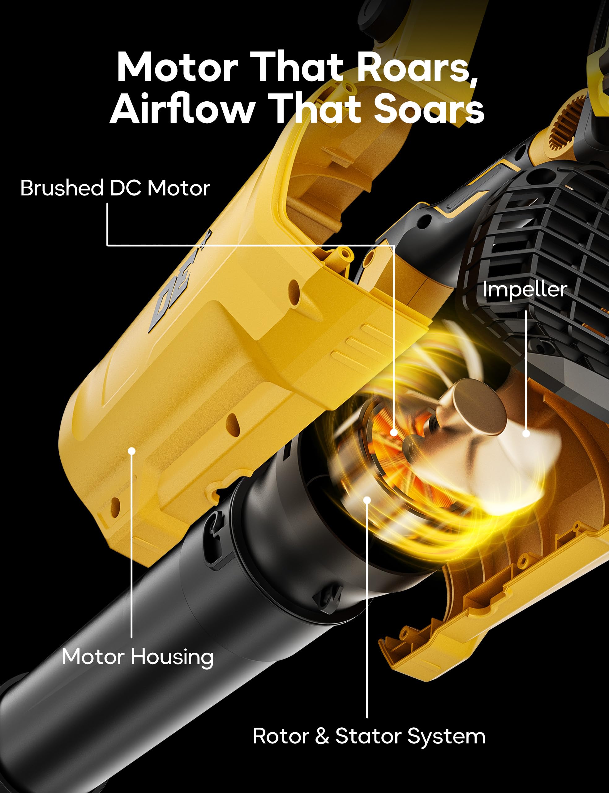 DeForce side profile showing lightweight portability for easy carrying