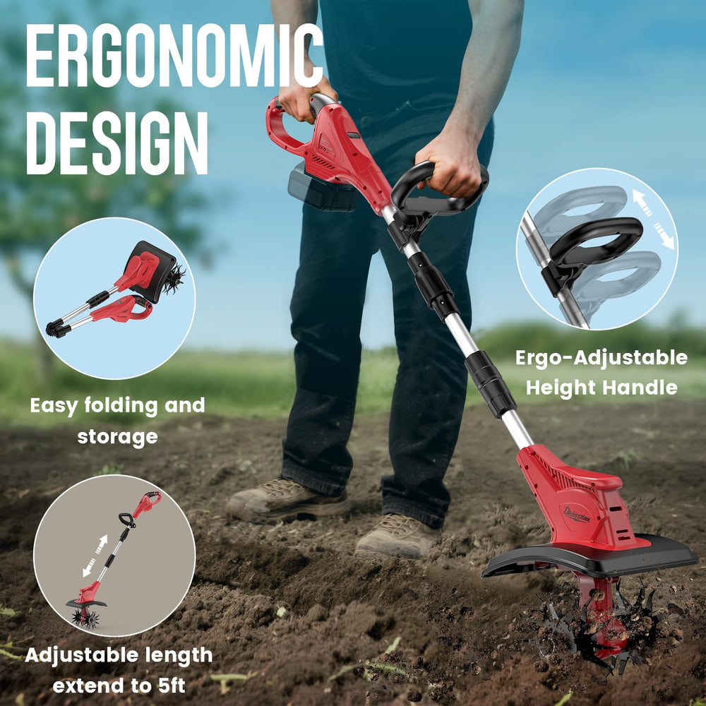 DEJUNPIOOL handle and controls detail with safety lock for secure use
