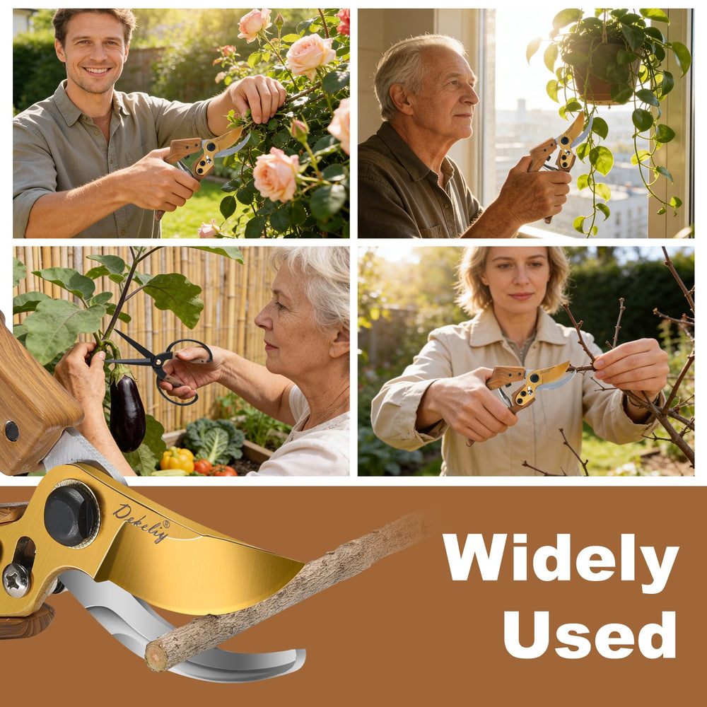 DEKELIY one-hand safety lock detail showing secure storage and safe handling