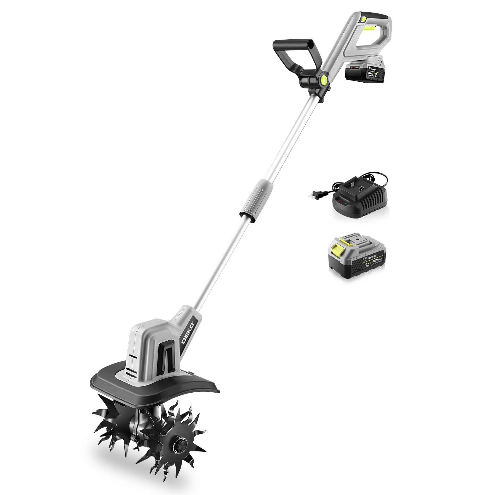 DEKOPRO front view showing handle and compact design for easy control