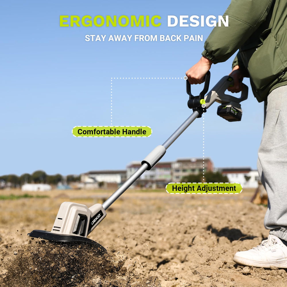 DEKOPRO detachable gear housing open for quick cleaning and maintenance