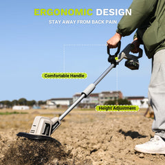 DEKOPRO detachable gear housing open for quick cleaning and maintenance