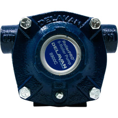 Delavan 8900C shaft and rotor detail showing 404 SST finish for wear resistance