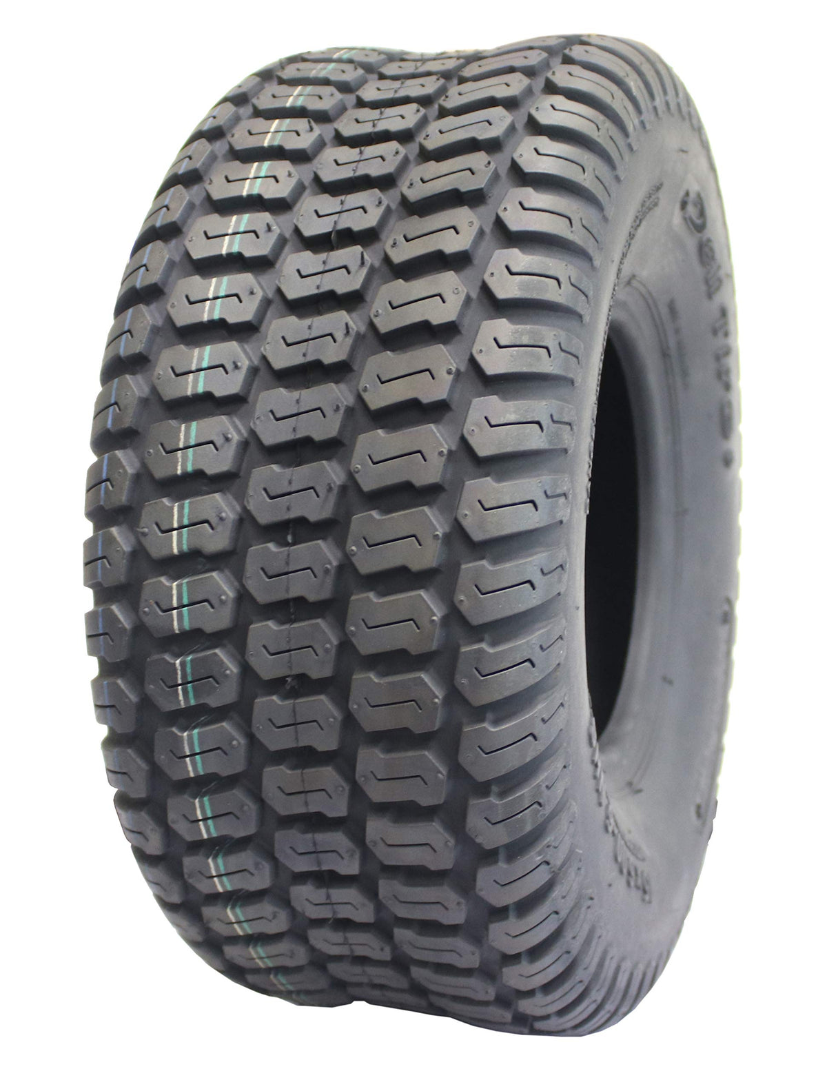 Deli Tire S-374 front profile showing turf tread and stable traction