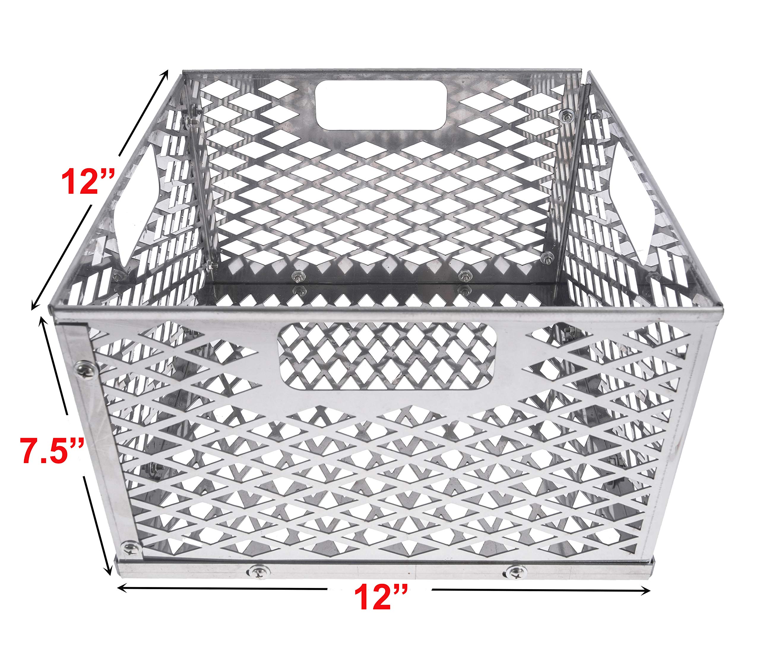 DELSbbq close-up of stainless welds and durable texture benefit