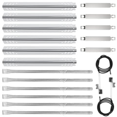 DELSbbq kit front view showing all replacement parts for clear identification and fit