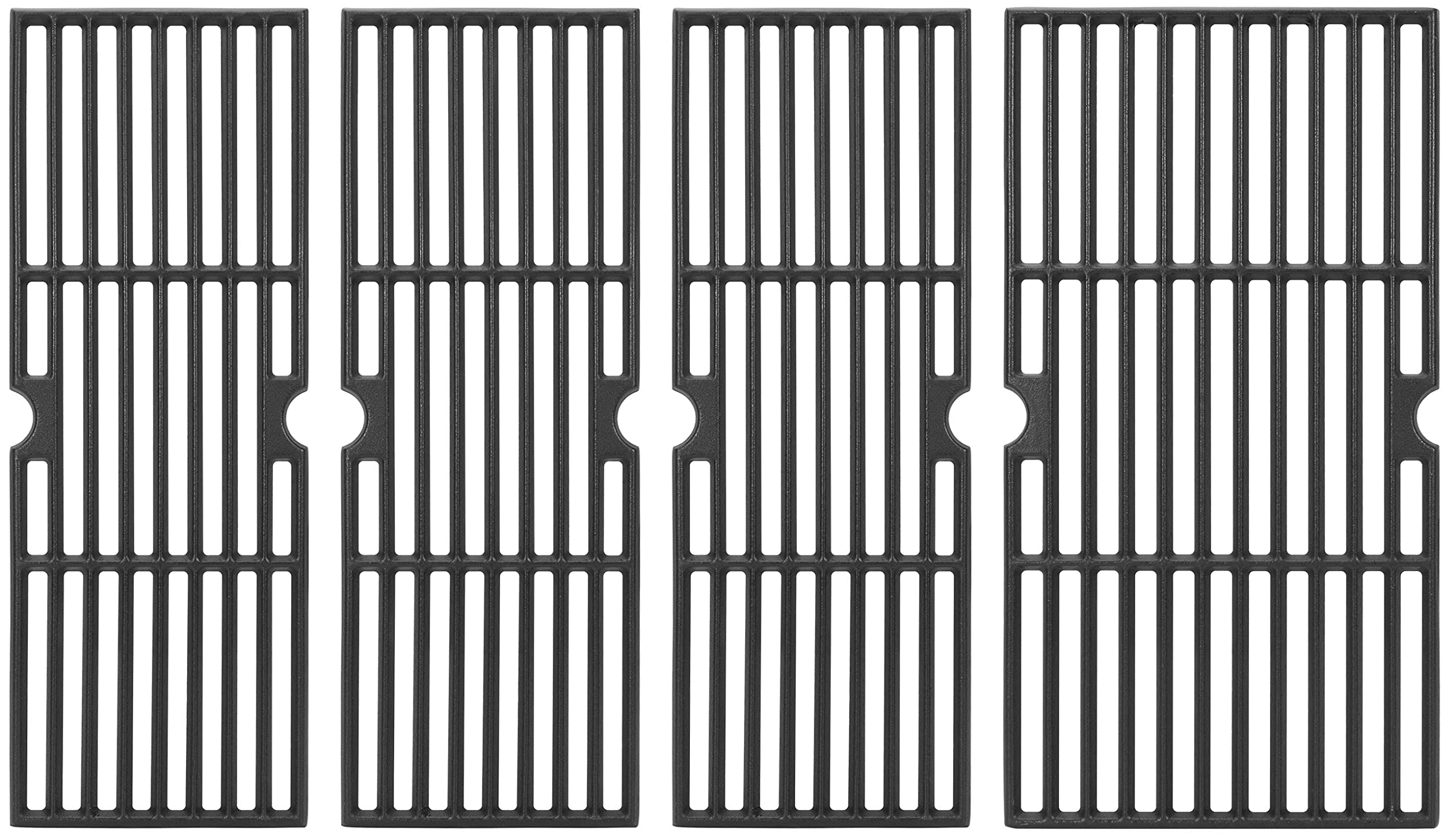 DELSbbq front view of replacement grates showing fit and finish for easy swap