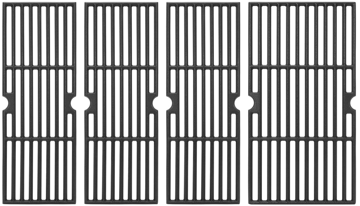 DELSbbq front view of replacement grates showing fit and finish for easy swap
