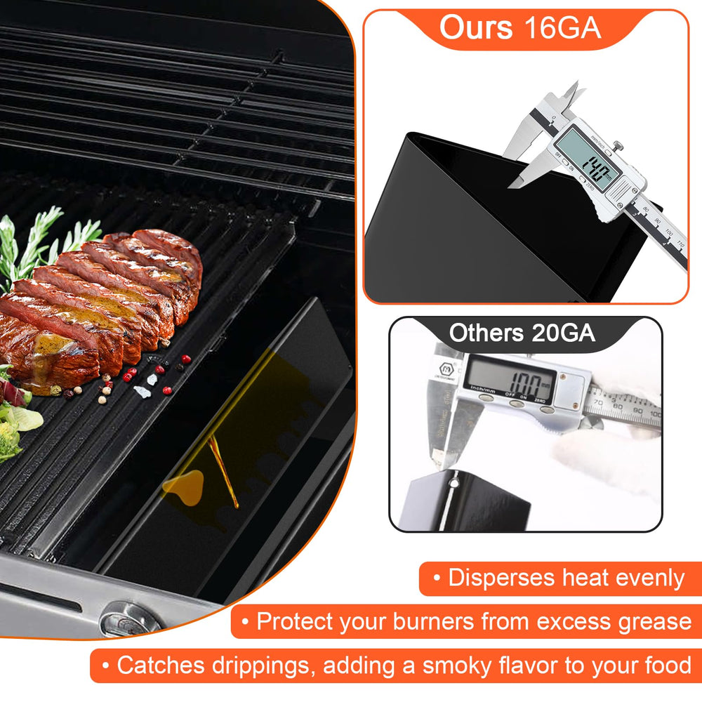 DELSbbq detail of grease channel converting drippings into flavorful steam