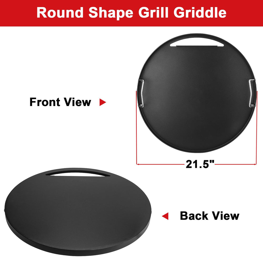 DELSbbq close-up of griddle texture highlighting smooth nonstick surface and fast heating