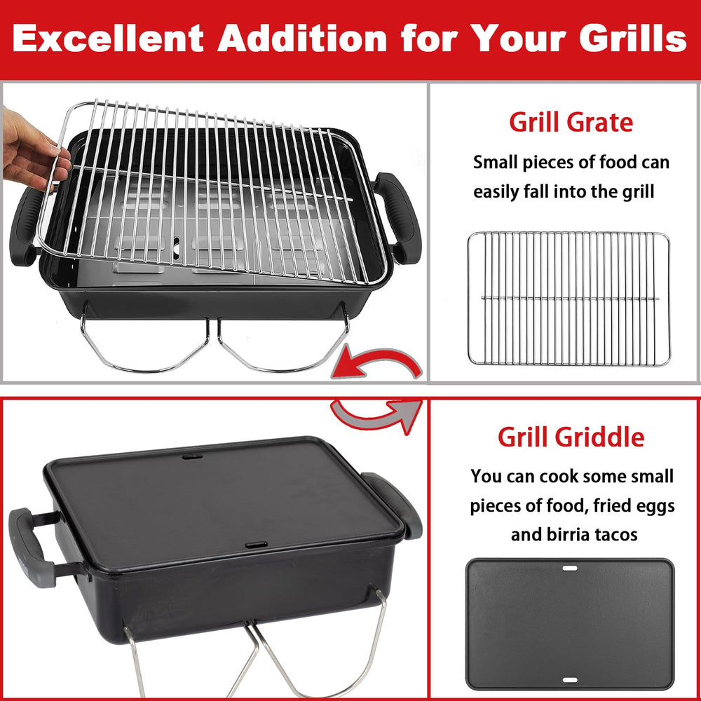 DELSbbq griddle in use searing steak evenly for better crust and flavor