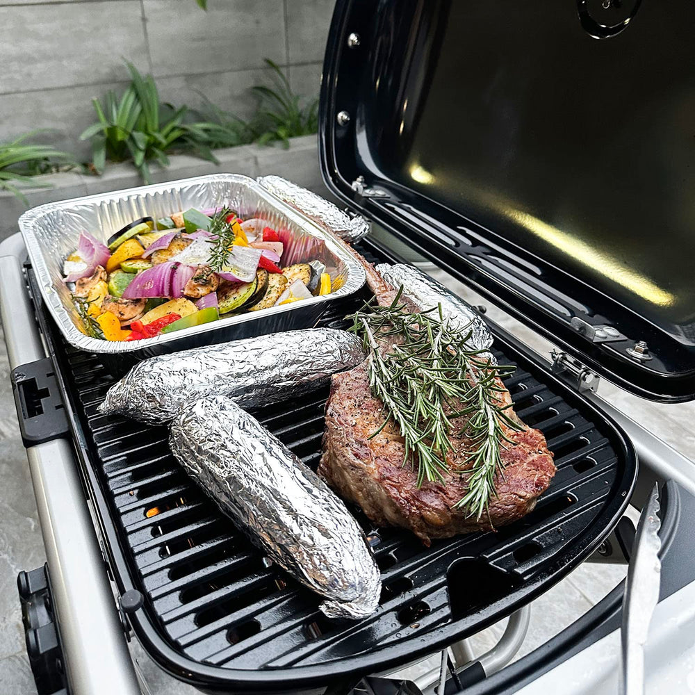 DELSbbq compatibility label close-up showing part #7034 fit confirmation and peace of mind