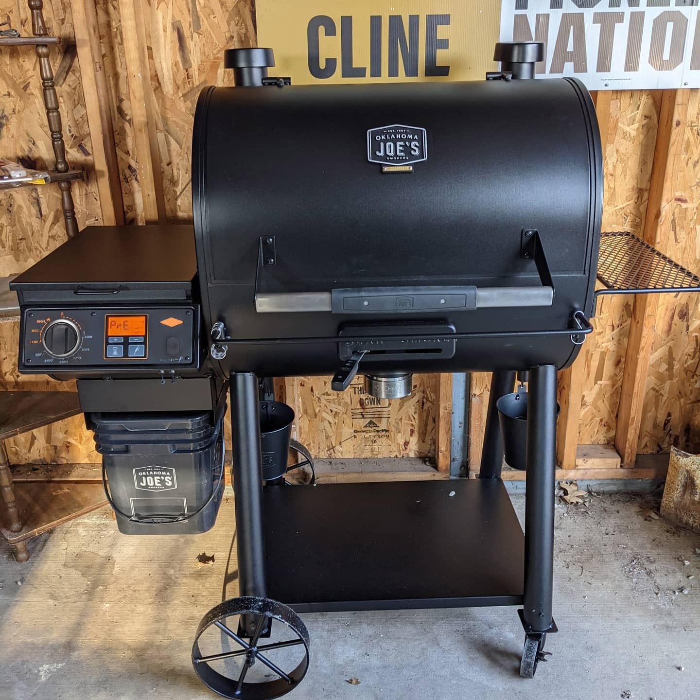 DELSbbq lifestyle grill in backyard illustrating reliable smoking and roasting performance