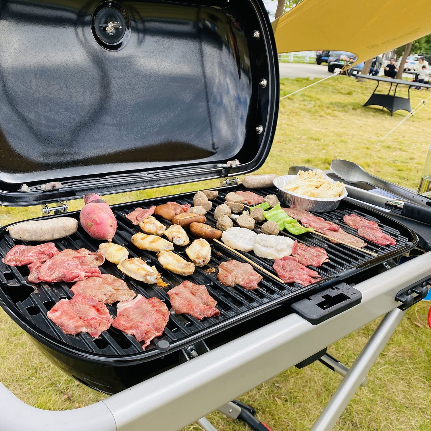 DELSbbq boxed two-pack of grates ready to install offering easy replacement convenience