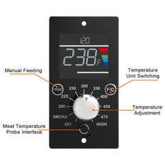 DELSbbq RTD sensor closeup showing probe detail and fast accurate temperature readings