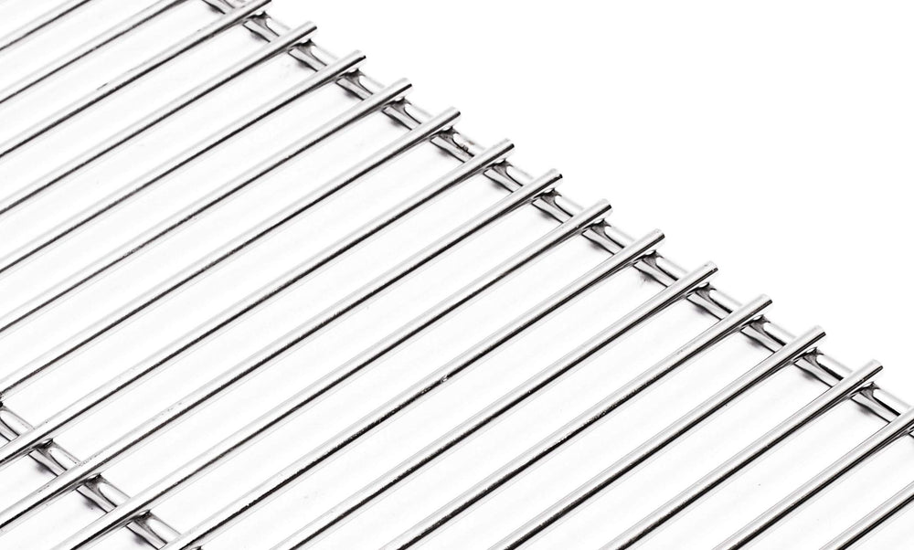 DELSbbq weld and surface texture close-up indicating durable construction