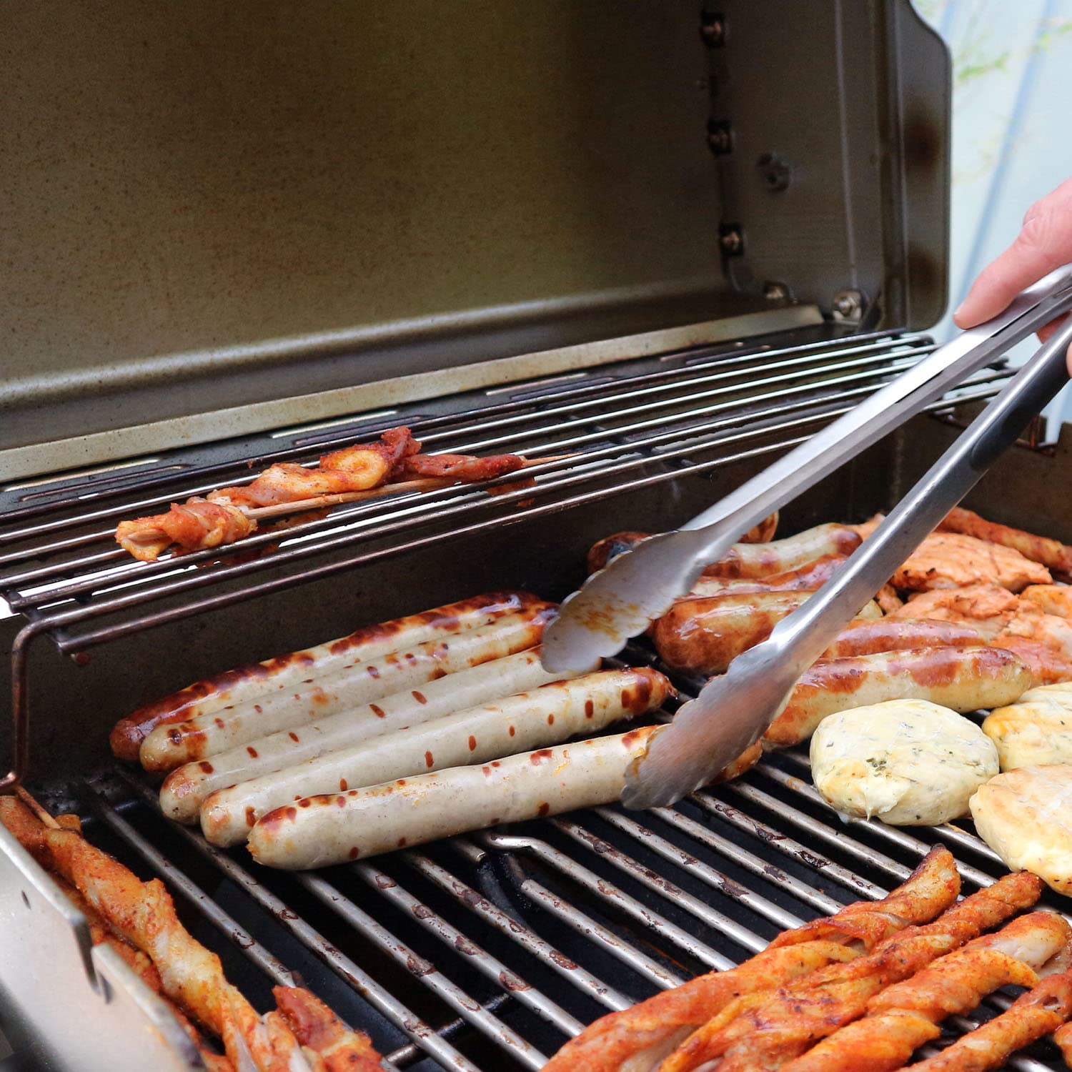 DELSbbq product boxed for shipment with protective packaging and manual