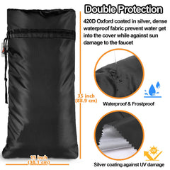DEMEDO textured 420D Oxford outer fabric repelling water and UV