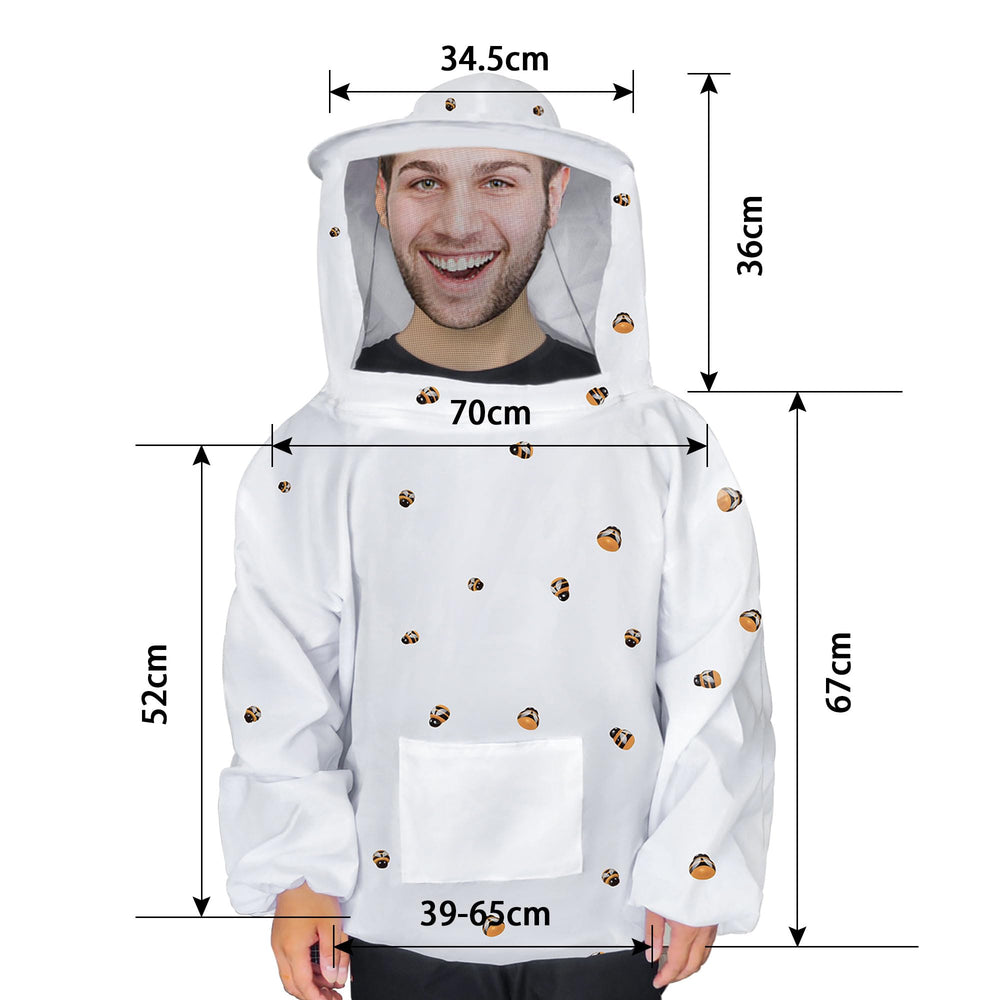 Generic demoabejas large front pocket showcase holding a phone and handy props