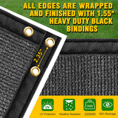 DenForste close-up of reinforced edge displaying durability and tear resistance