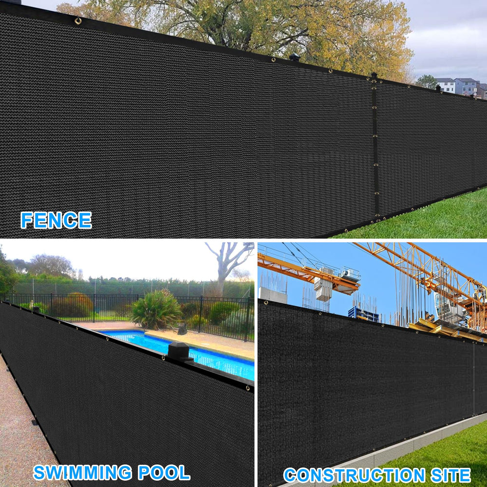 DenForste HDPE weave texture close-up showing breathable fabric and UV protection