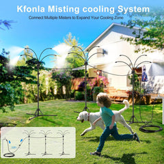 DENSAIL inline filter detail preventing clogs and ensuring consistent mist performance