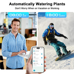 Denvest displayed in Smart Life app on phone for remote schedule control