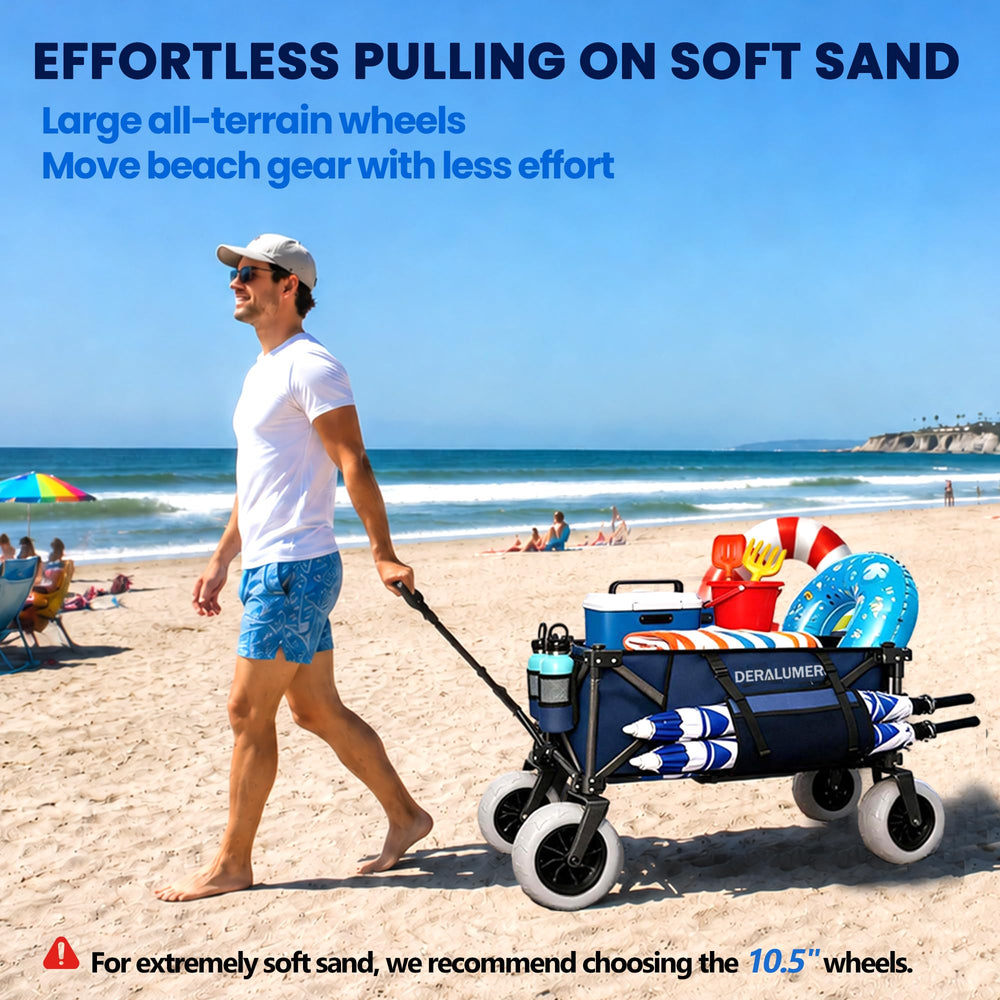 Deralumer X800 in family beach scene showing convenience for outings