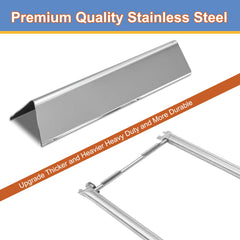 Derurizy crossover tube beside ruler for accurate size verification