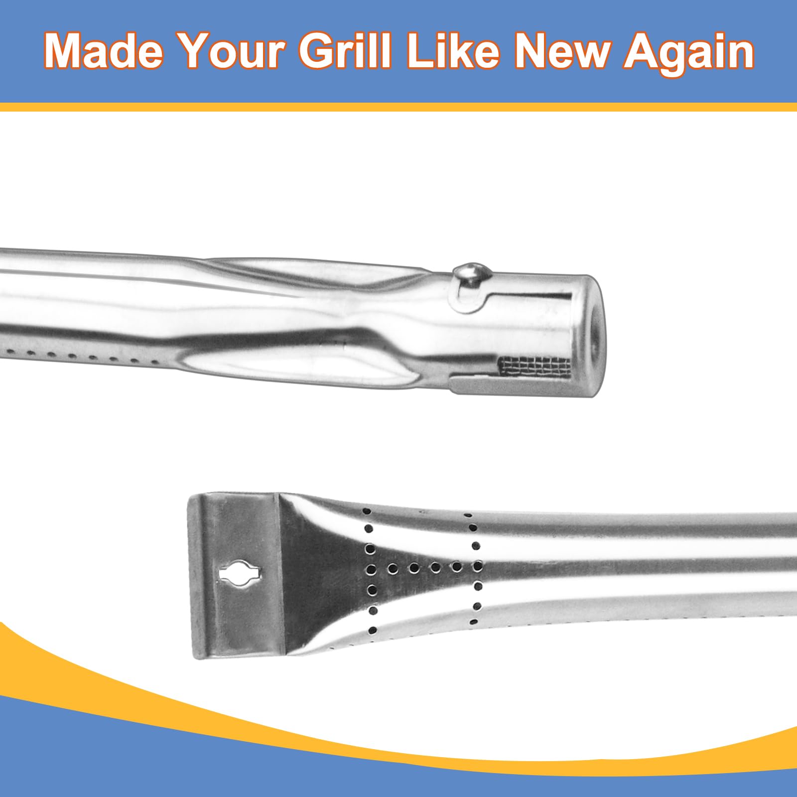 Derurizy burners in backyard grill scene showing cook-ready reliability