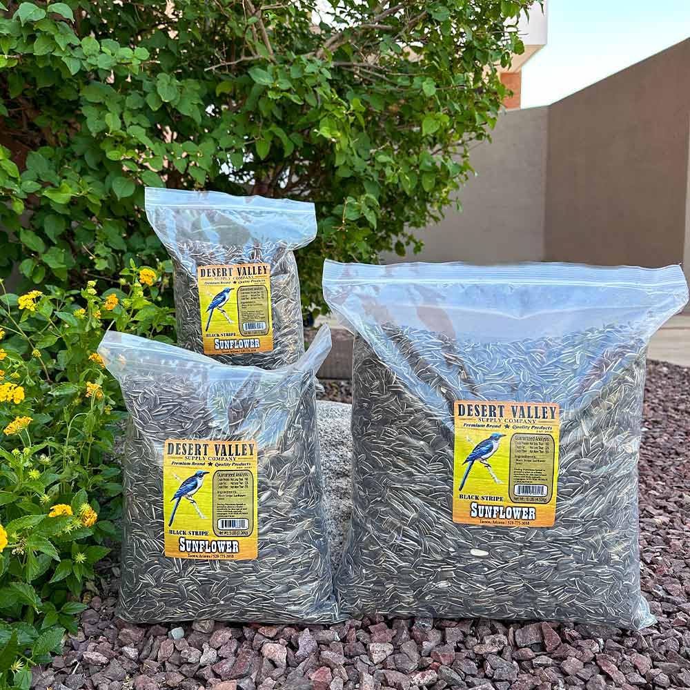 Hand holding Desert Valley 5 lb bag showing size and easy-pour convenience