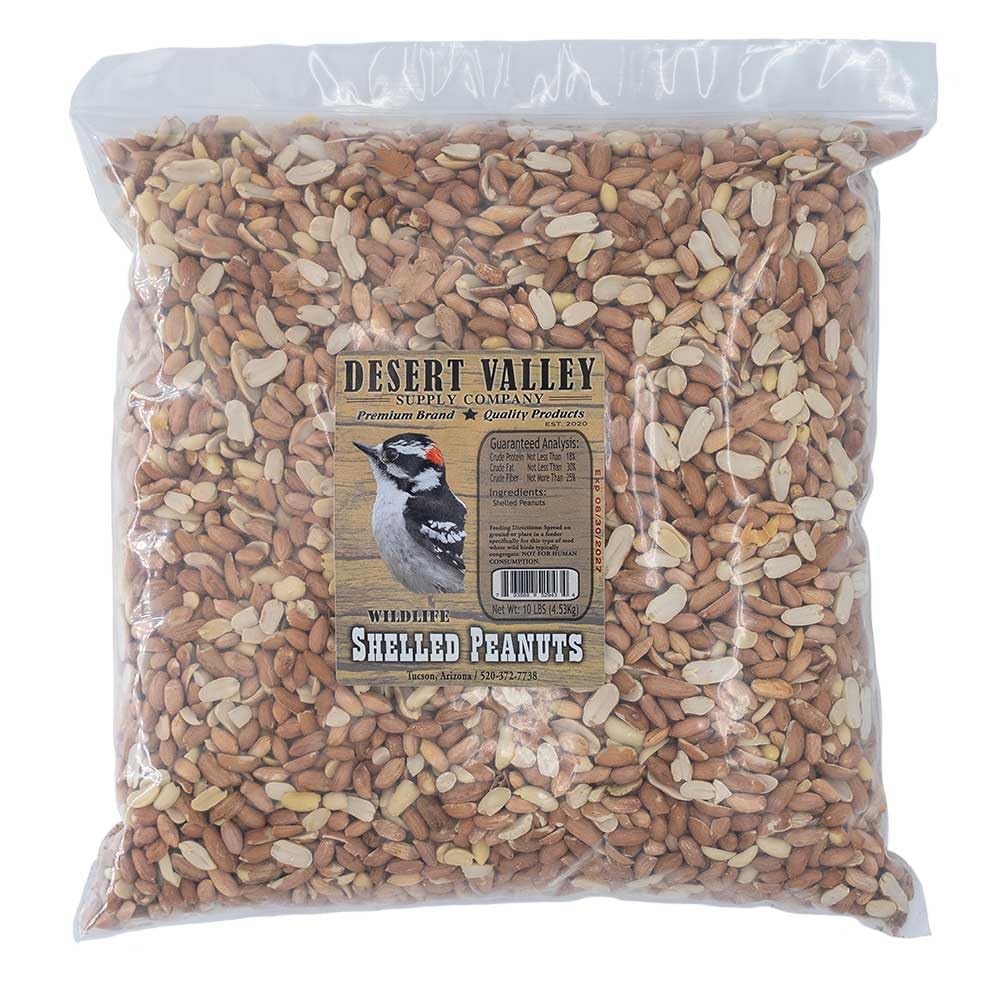 Desert Valley Supply front packaging of 10 lb resealable bag providing freshness
