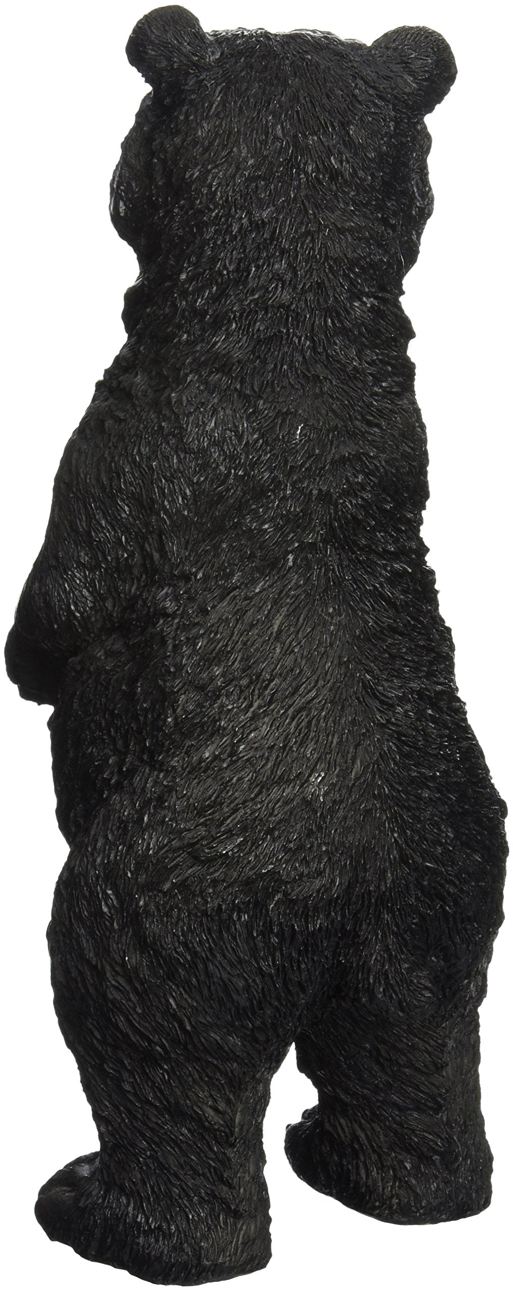 Design Toscano close-up of hand-painted texture highlighting sculpted fur detail