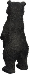 Design Toscano close-up of hand-painted texture highlighting sculpted fur detail