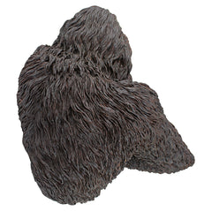 Design Toscano Bigfoot close texture shot showing crushed-stone polyresin detail and realism