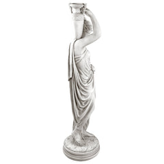 Design Toscano detail of urn and drapery showing texture and historic styling benefit