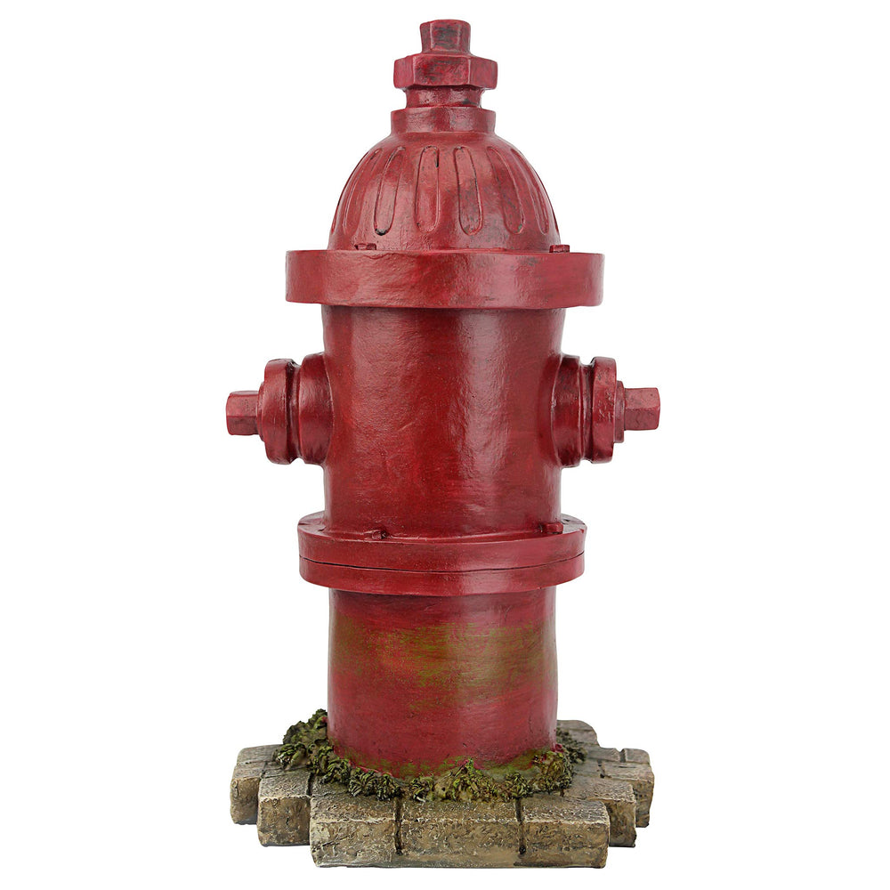 Design Toscano base detail with brick and grass sculpting for added realism benefit