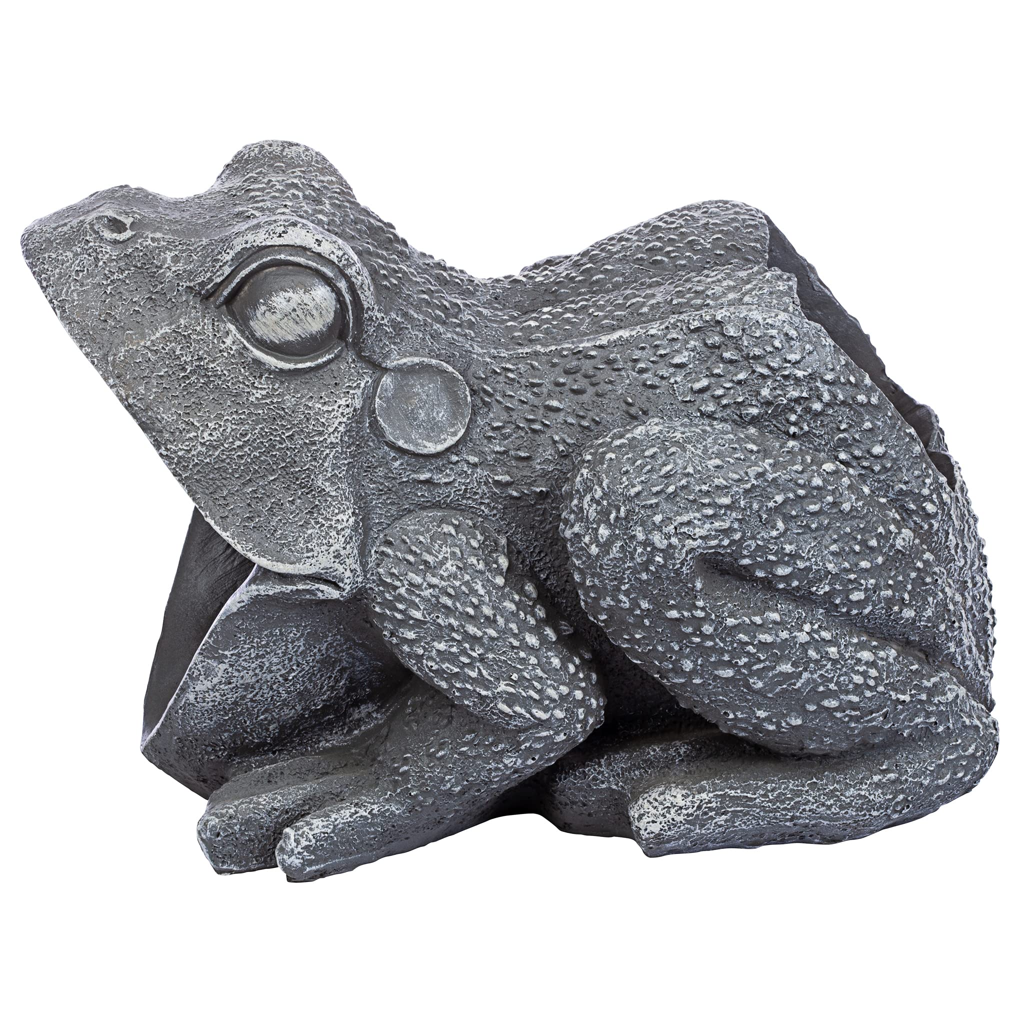 Design Toscano frog close-up texture shows stone-like finish