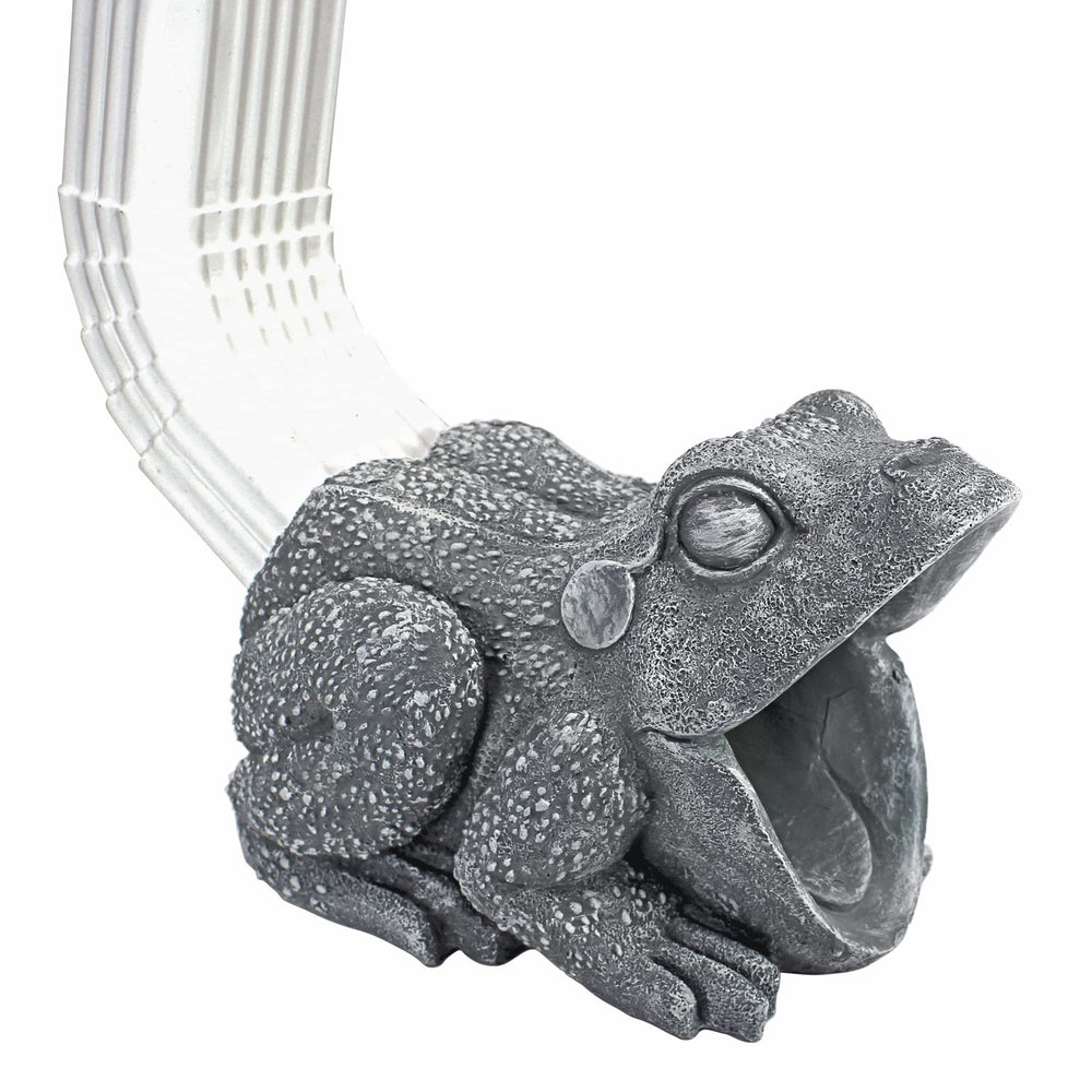 Design Toscano frog paint detail emphasizes artisan hand-painting