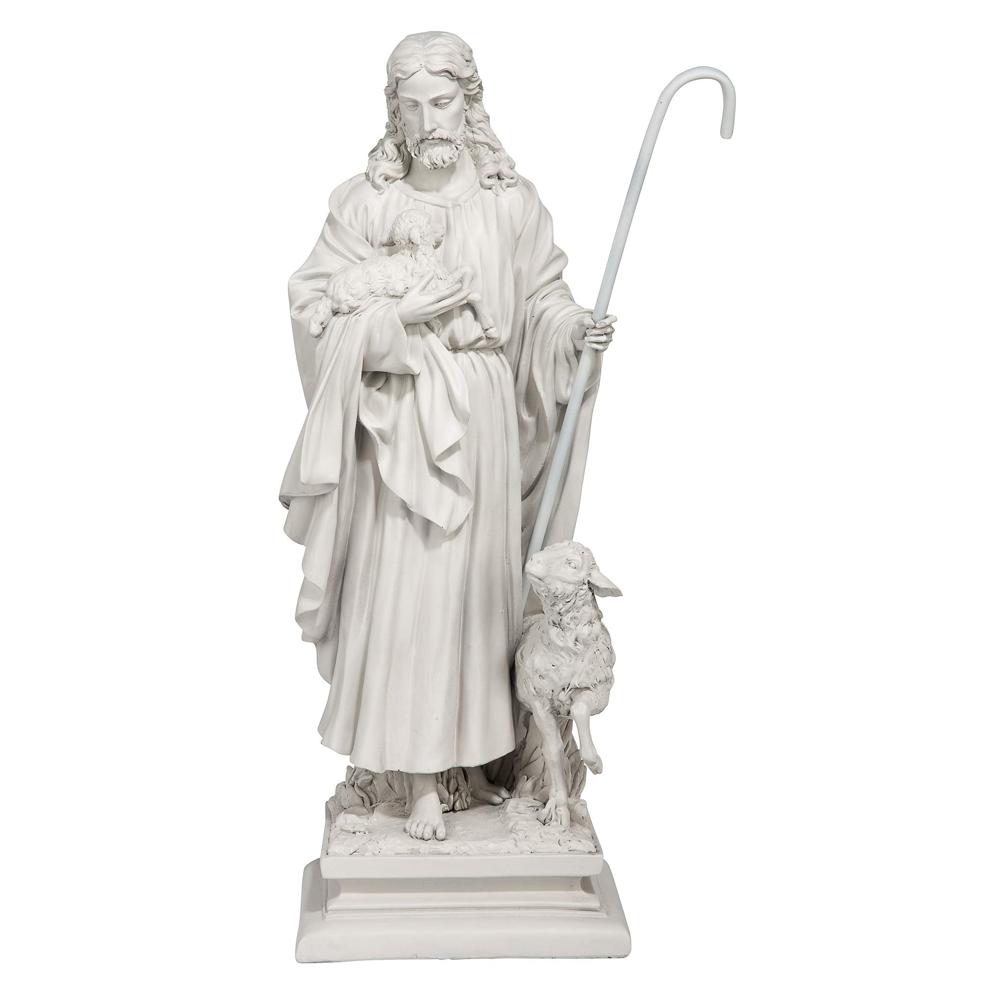 Design Toscano front view showing statue presence and peaceful benefit