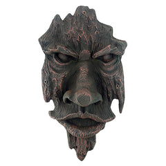 Design Toscano side profile highlighting sculpted depth and woodtone finish benefit